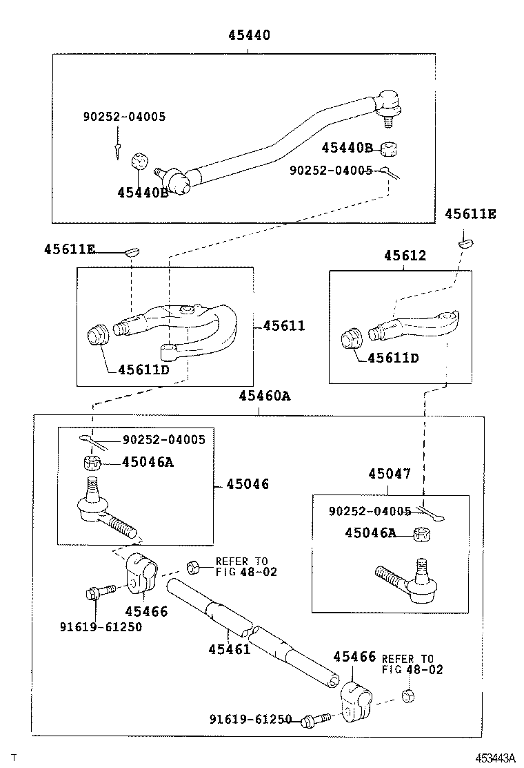  DYNA |  FRONT STEERING GEAR LINK