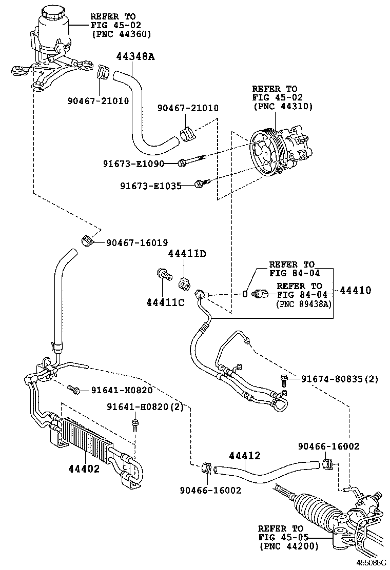  LAND CRUISER 200 202 |  POWER STEERING TUBE