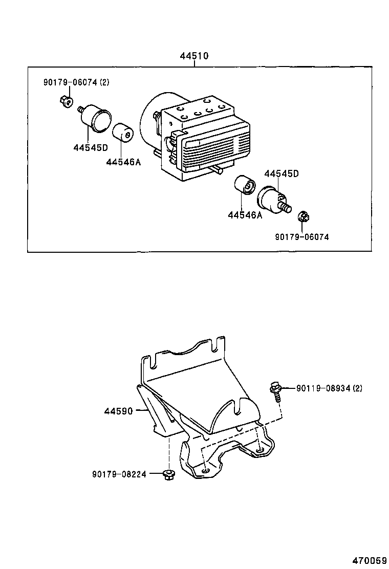  CELICA |  BRAKE TUBE CLAMP