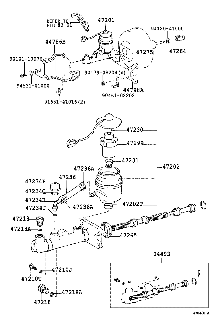  LAND CRUISER 70 |  BRAKE MASTER CYLINDER