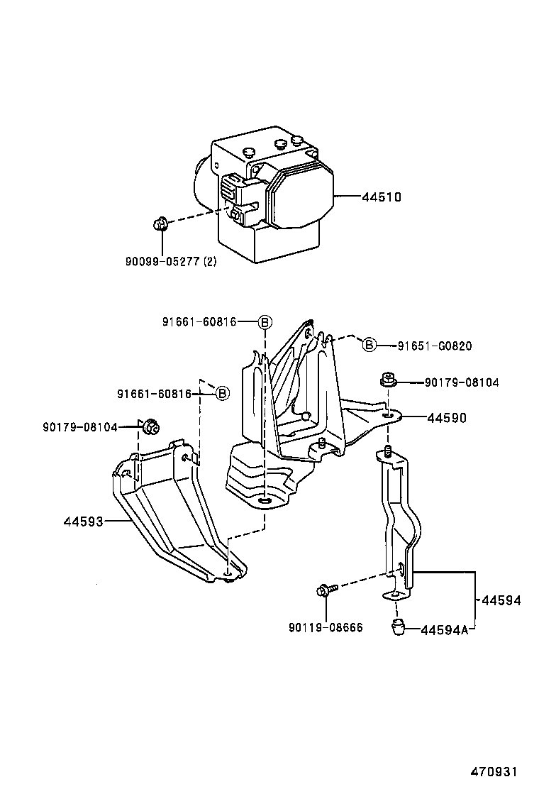  MR2 |  BRAKE TUBE CLAMP