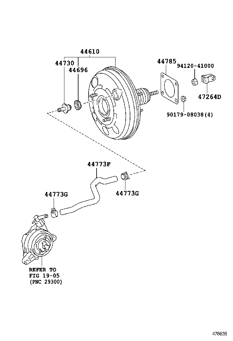  IQ |  BRAKE BOOSTER VACUUM TUBE