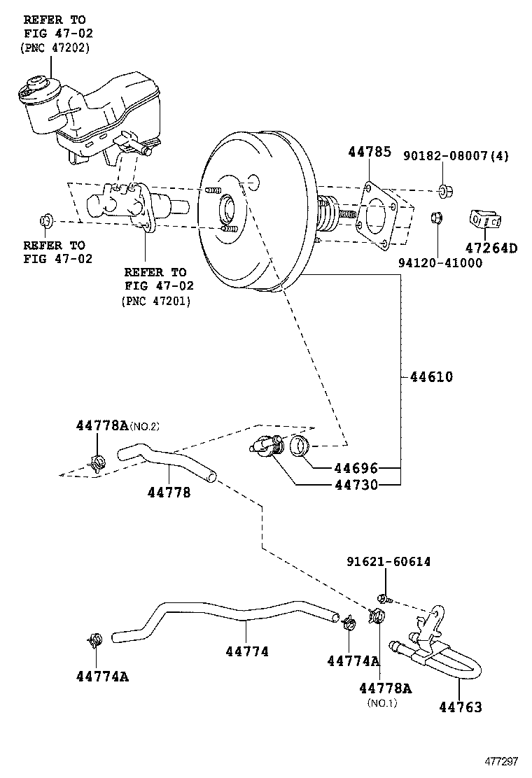  URBAN CRUISER |  BRAKE BOOSTER VACUUM TUBE