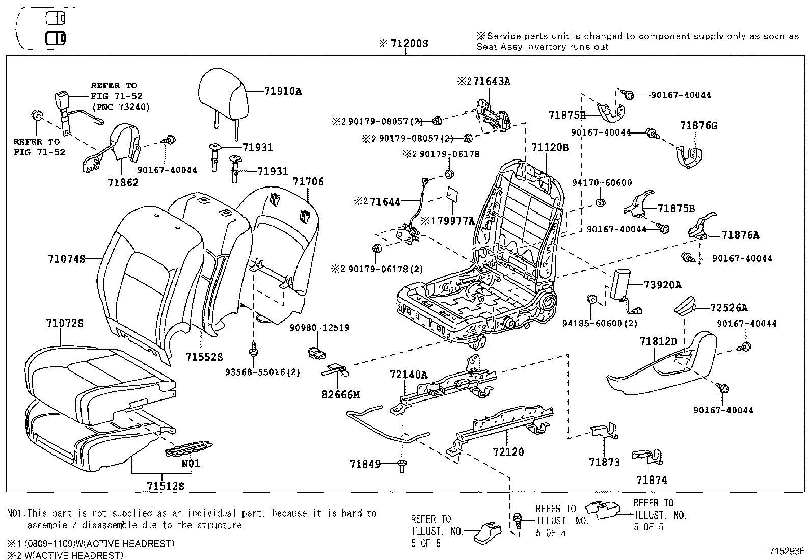  LAND CRUISER 200 202 |  SEAT SEAT TRACK