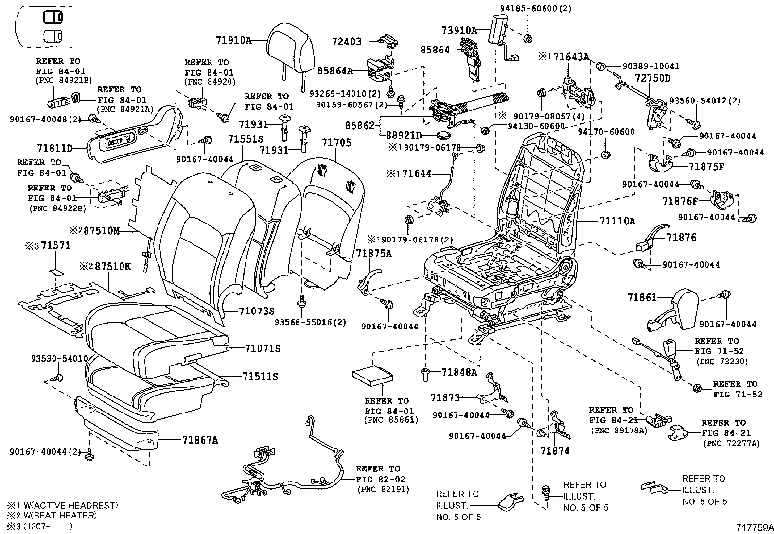  LAND CRUISER 200 202 |  SEAT SEAT TRACK