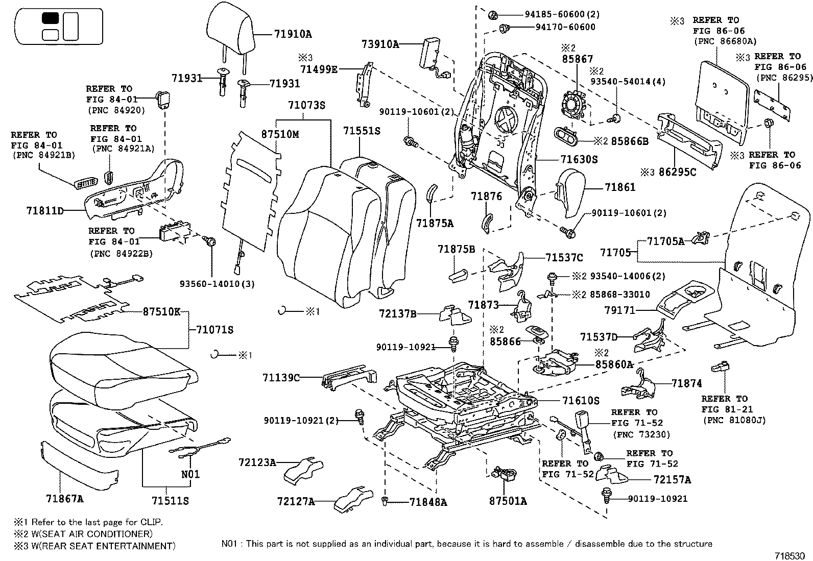 GX460 |  SEAT SEAT TRACK