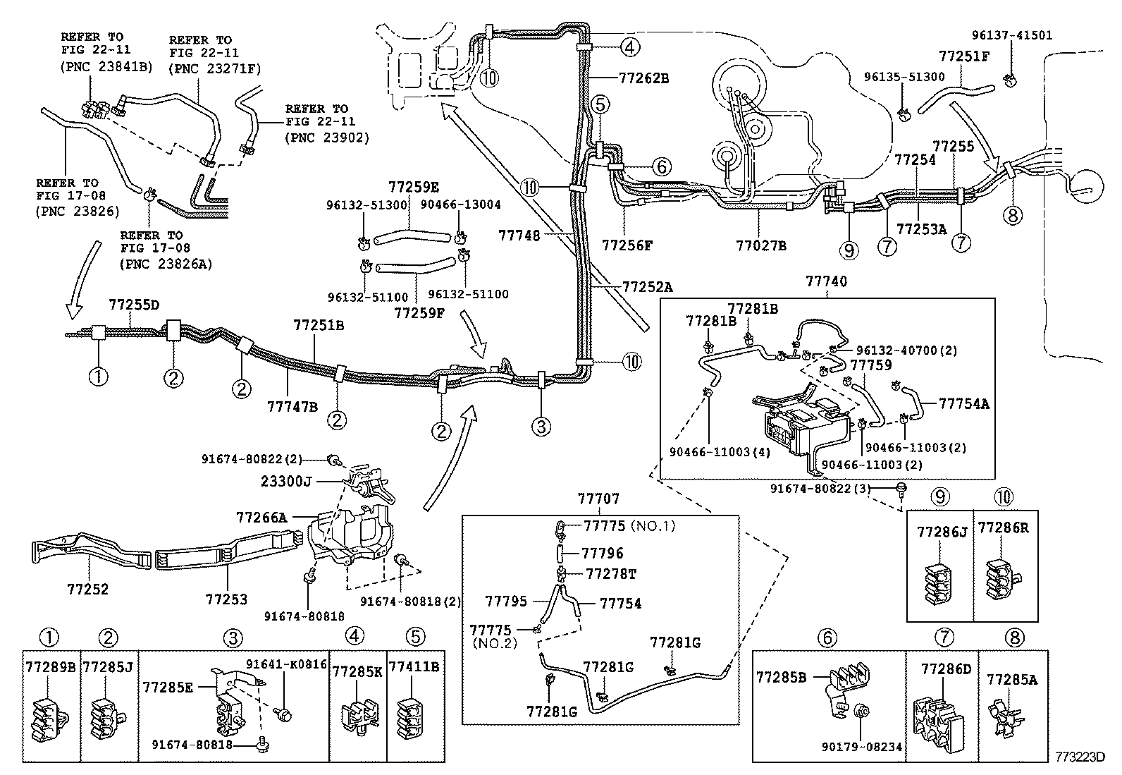 LX570 |  FUEL TANK TUBE