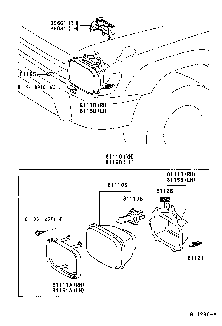  HILUX |  HEADLAMP