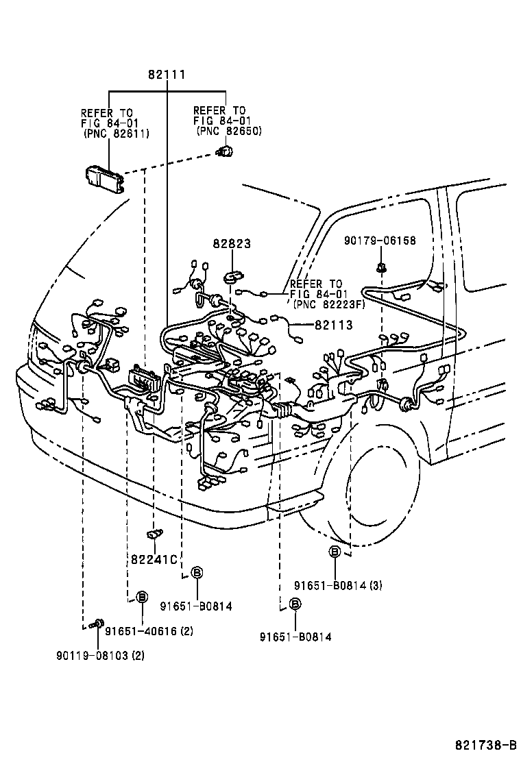  HIACE VAN COMUTER |  WIRING CLAMP