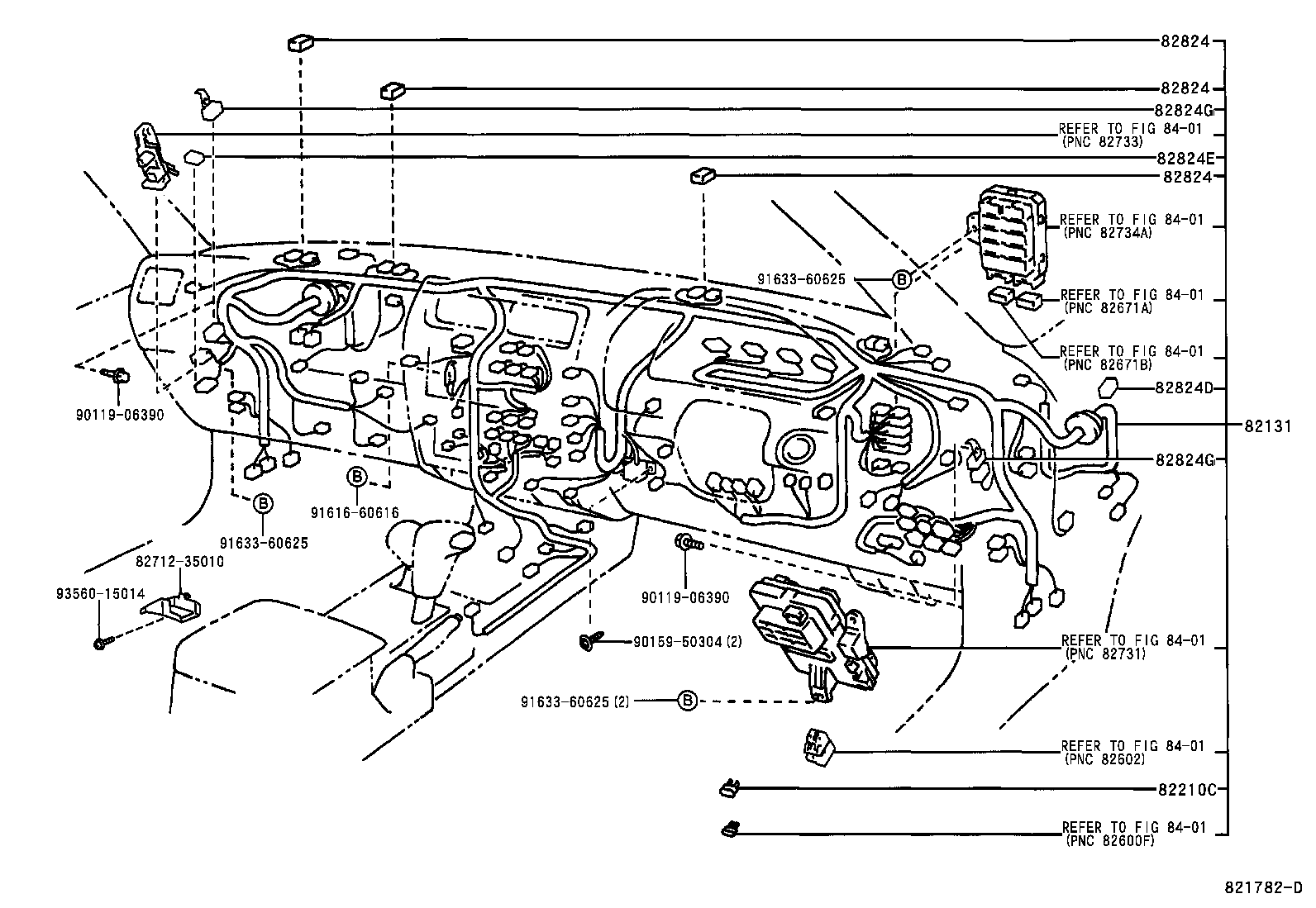  LAND CRUISER 90 |  WIRING CLAMP