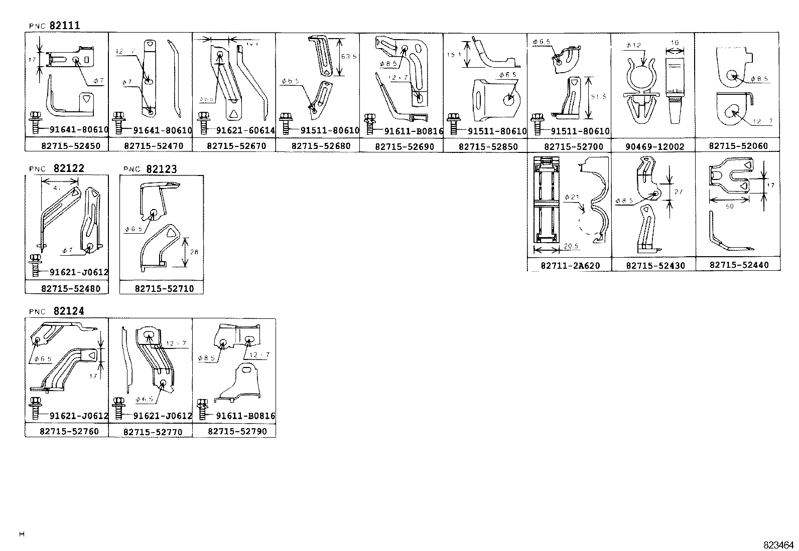  YARIS |  WIRING CLAMP