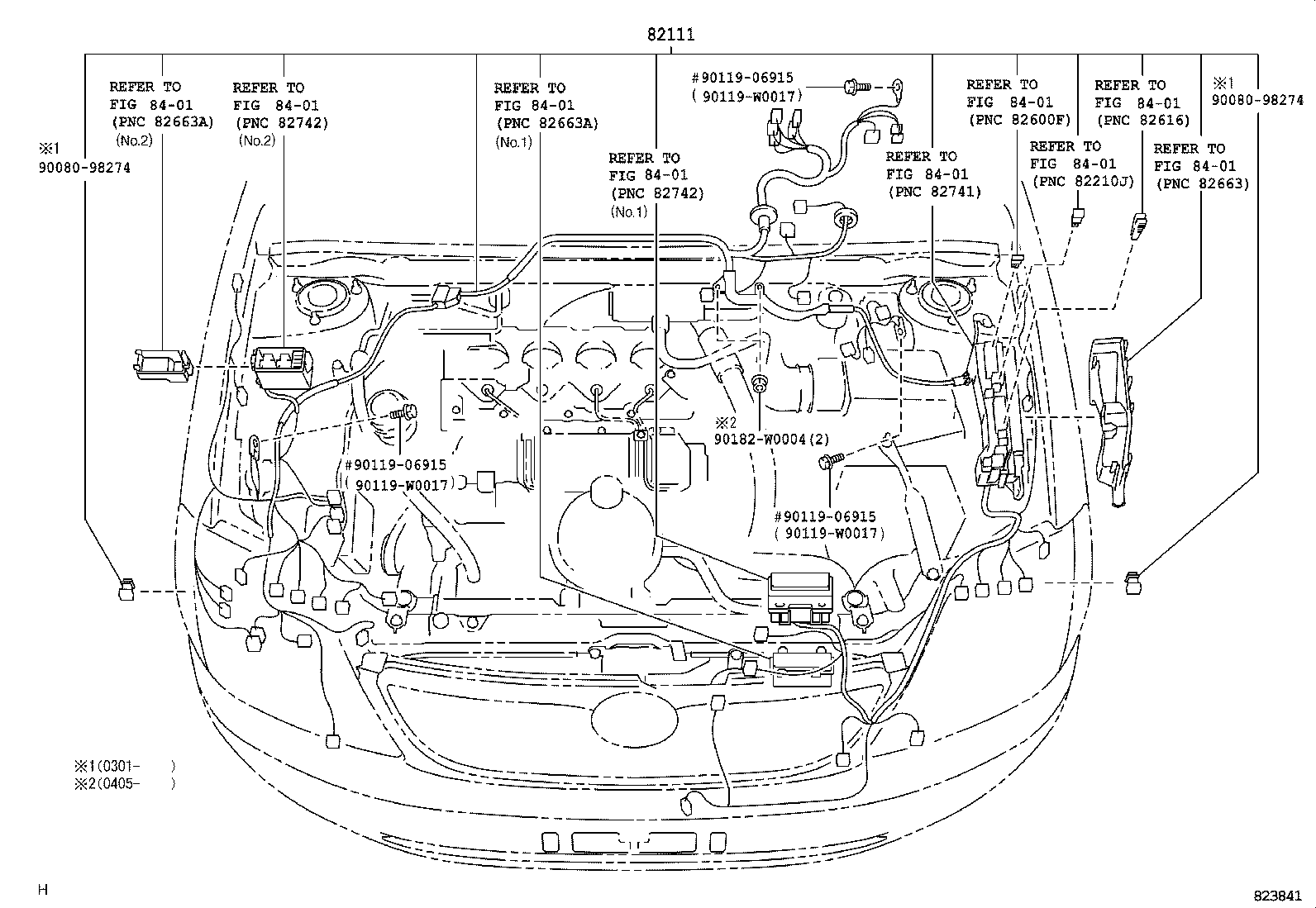  COROLLA |  WIRING CLAMP