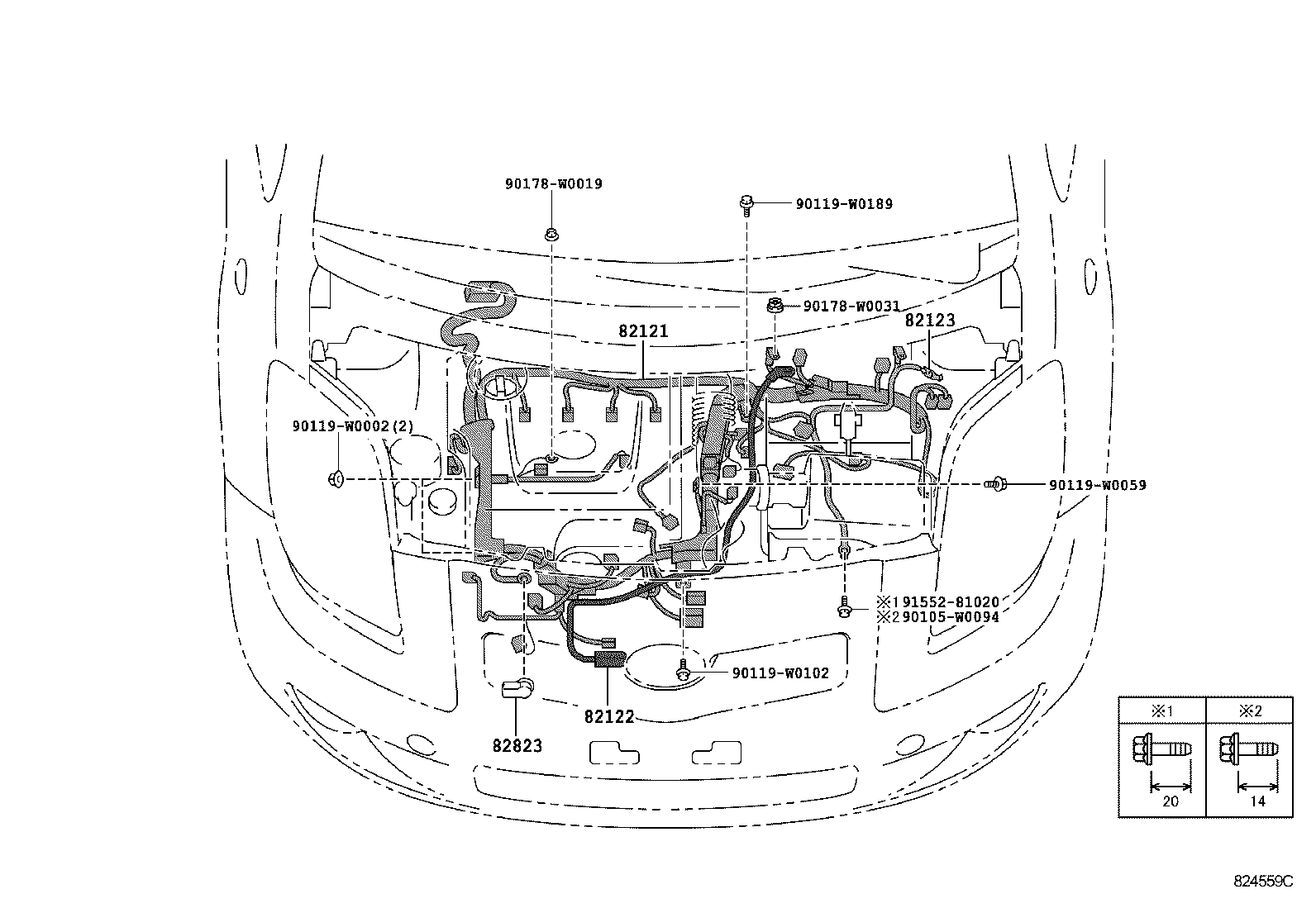  YARIS FRP |  WIRING CLAMP