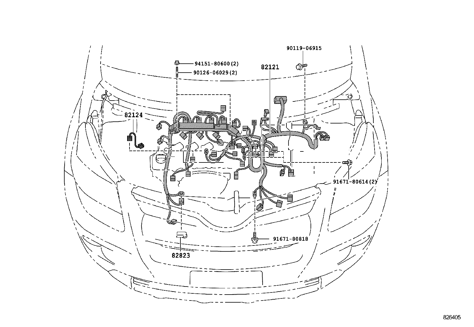  URBAN CRUISER |  WIRING CLAMP