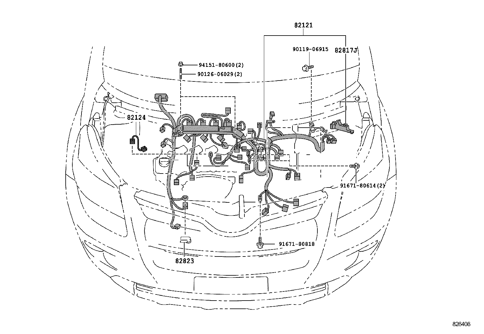  URBAN CRUISER |  WIRING CLAMP