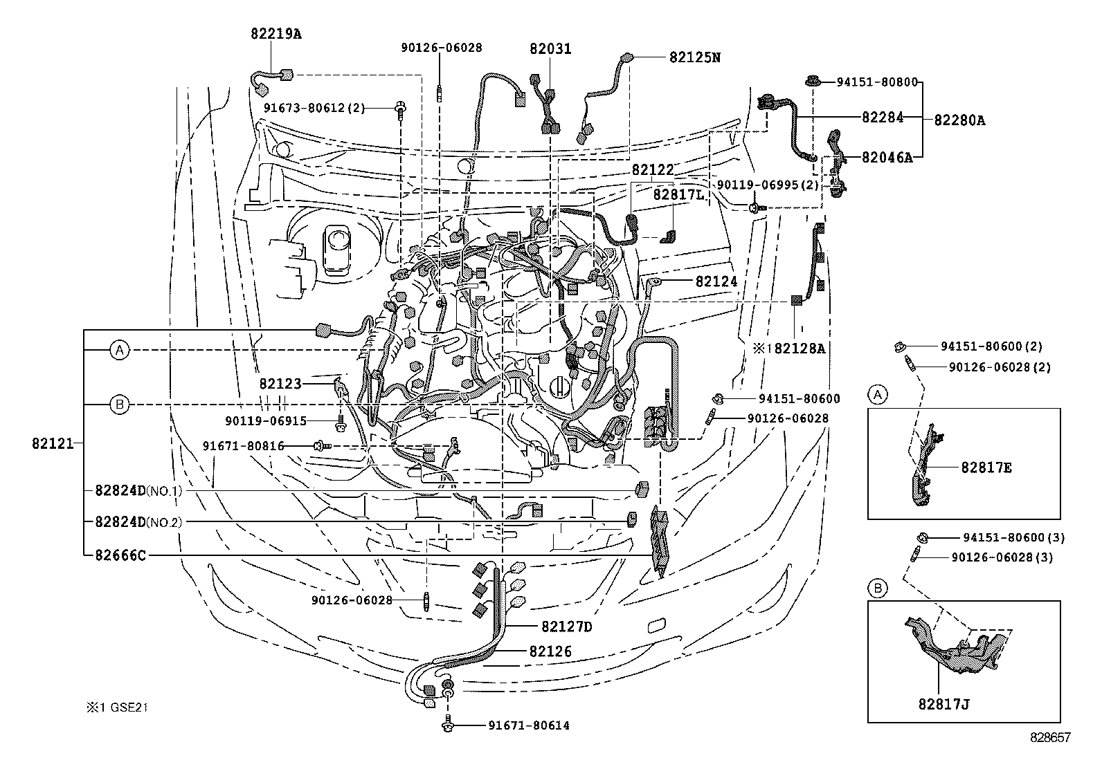  IS250 350 2 D |  WIRING CLAMP