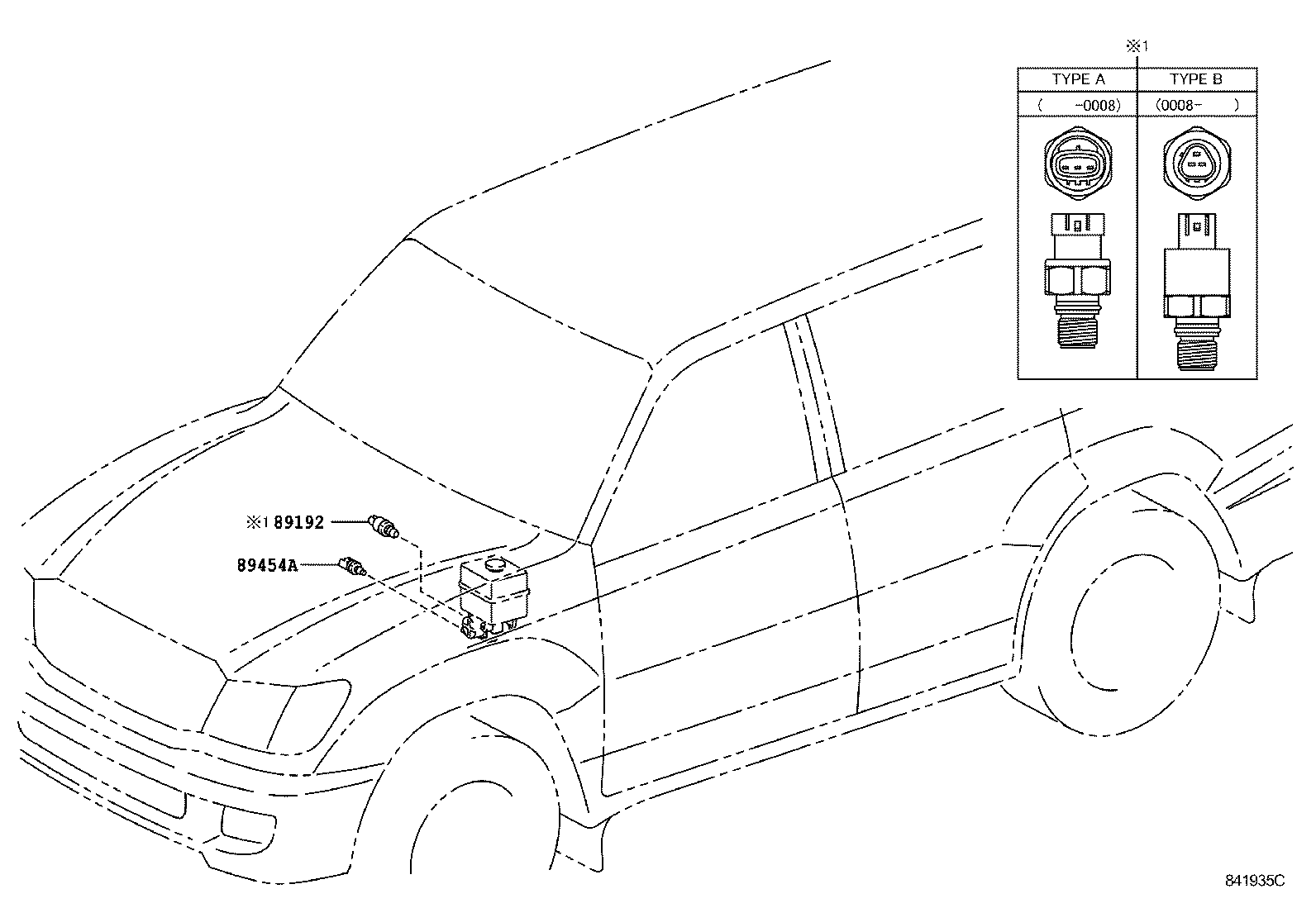  LAND CRUISER 100 |  ACTIVE CONTROL SUSPENSION ELECTRICAL PARTS