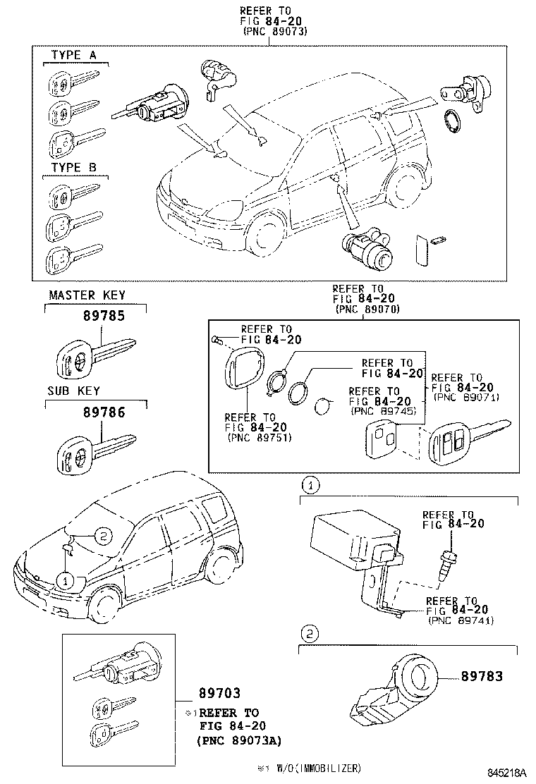  YARIS ECHO VERSO |  ANTI THEFT DEVICE