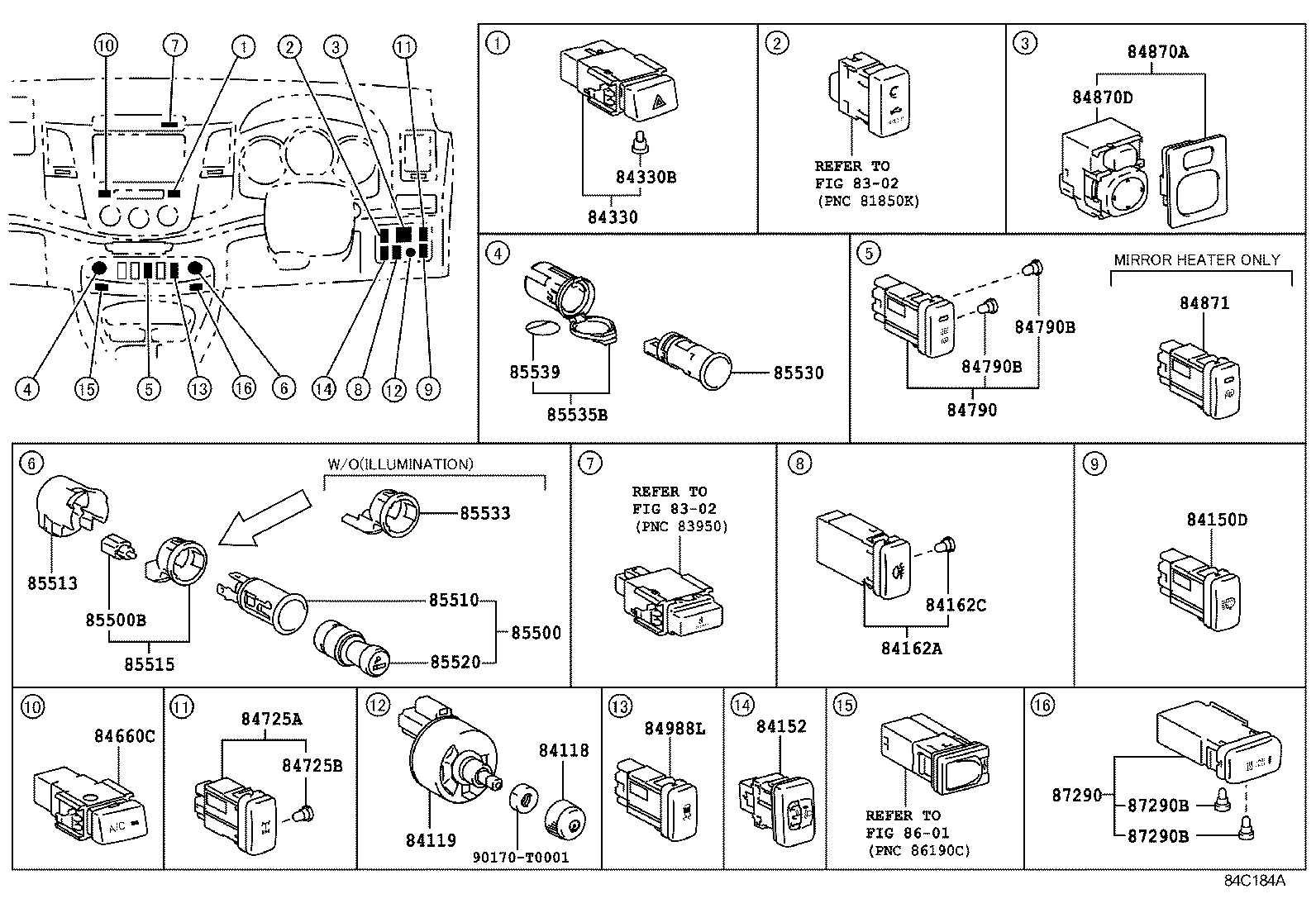  HILUX |  SWITCH RELAY COMPUTER