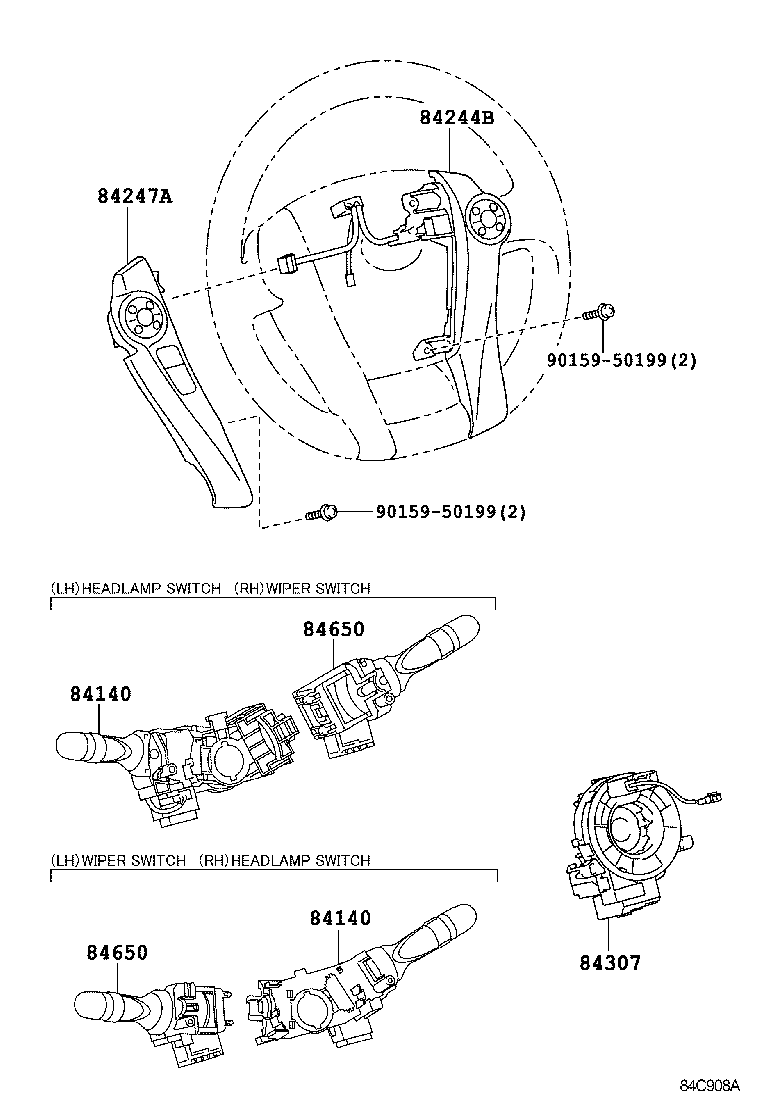  PRIUS PLUG IN HBD |  SWITCH RELAY COMPUTER