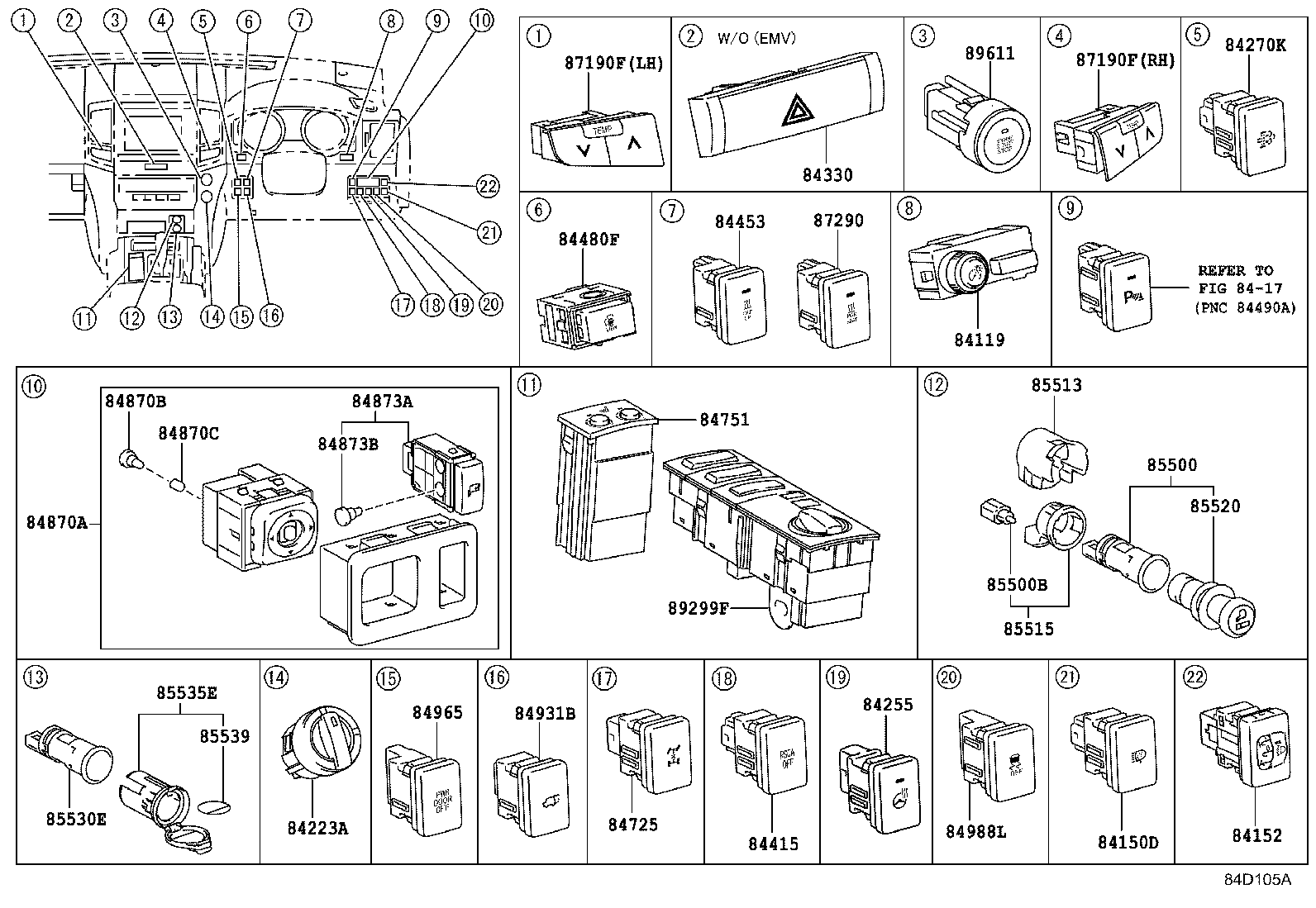  LAND CRUISER 200 202 |  SWITCH RELAY COMPUTER