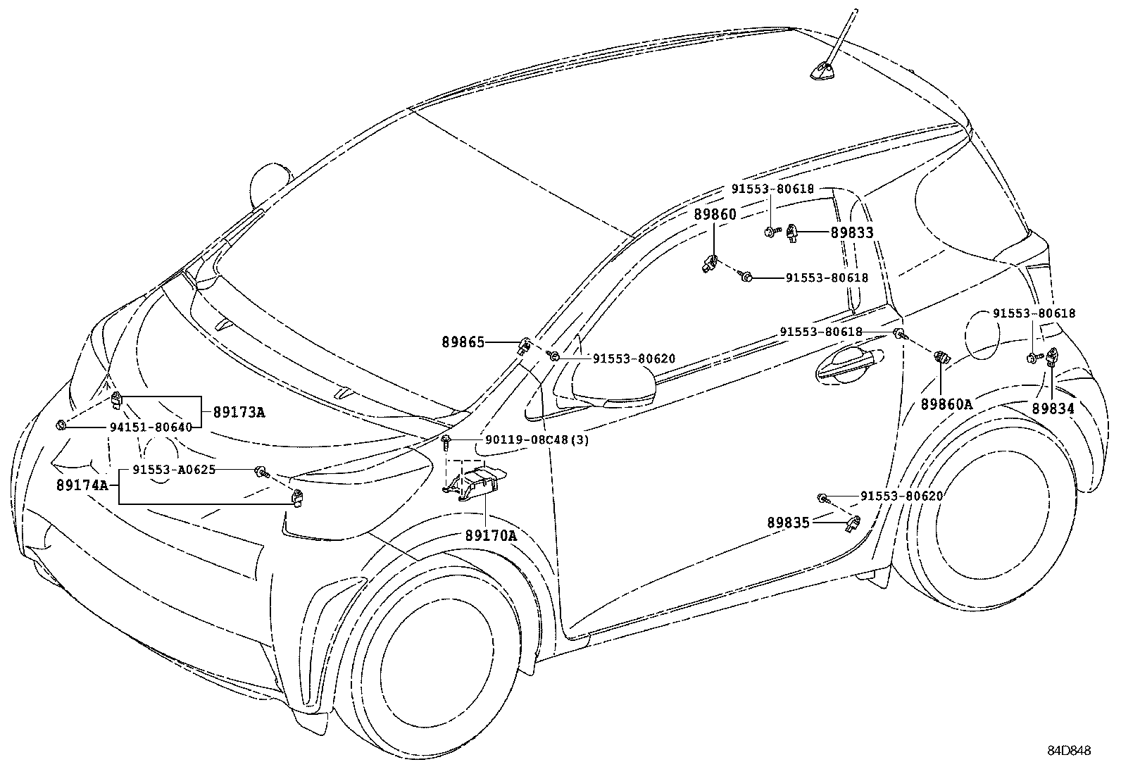  IQ EV |  AIR BAG