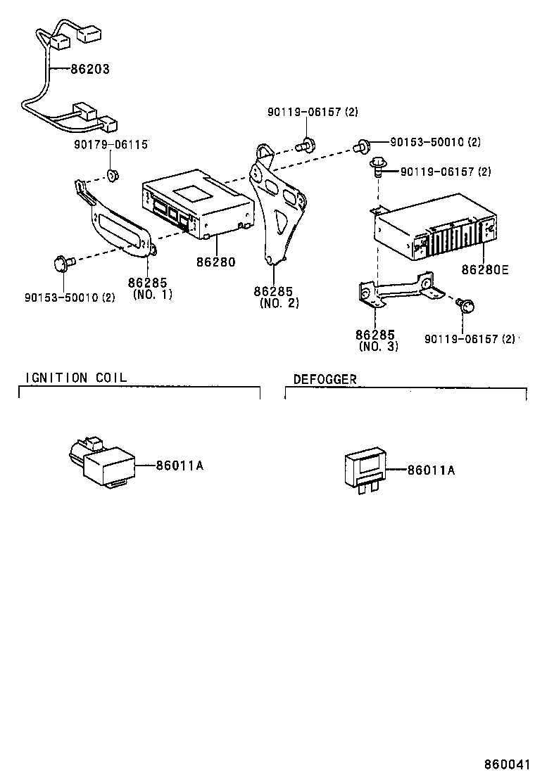  CELICA |  RADIO RECEIVER AMPLIFIER CONDENSER