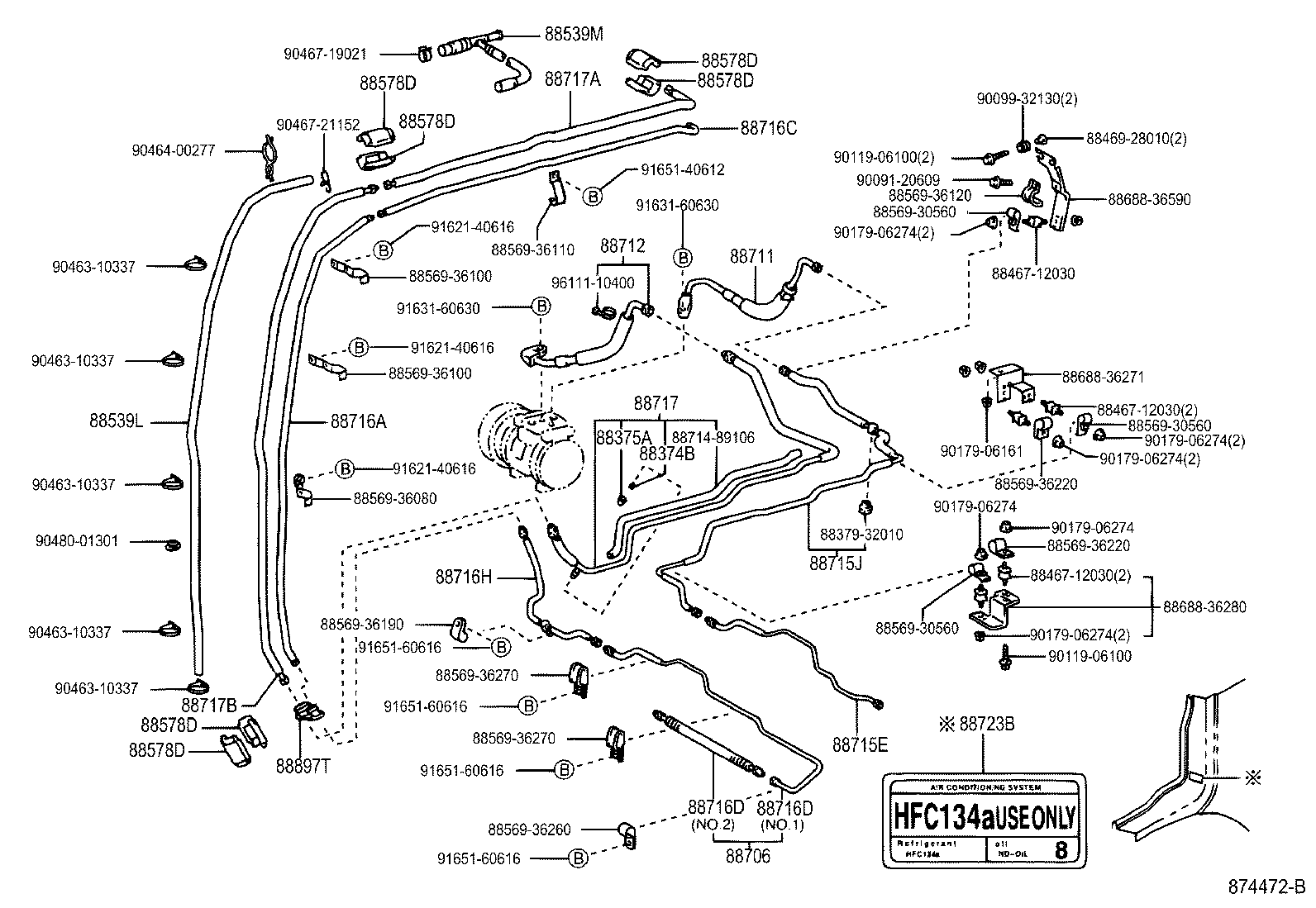  COASTER |  HEATING AIR CONDITIONING COOLER PIPING