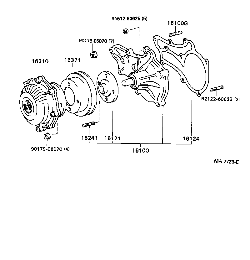  LAND CRUISER 70 |  WATER PUMP