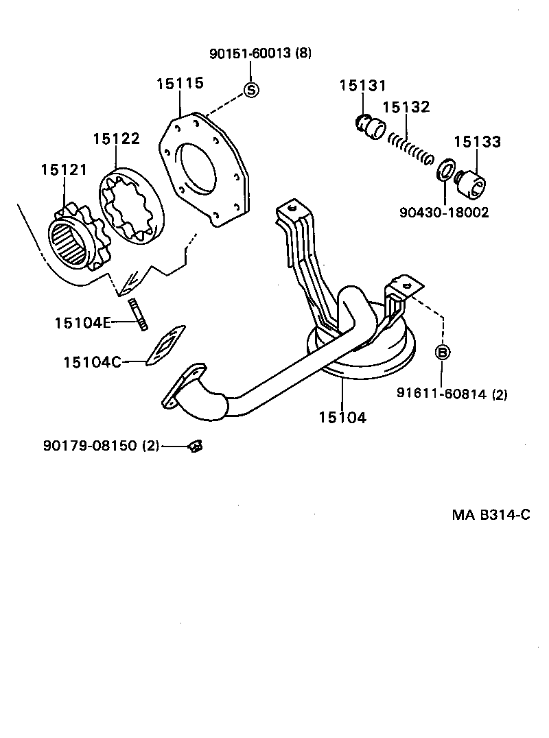  LAND CRUISER 70 |  ENGINE OIL PUMP