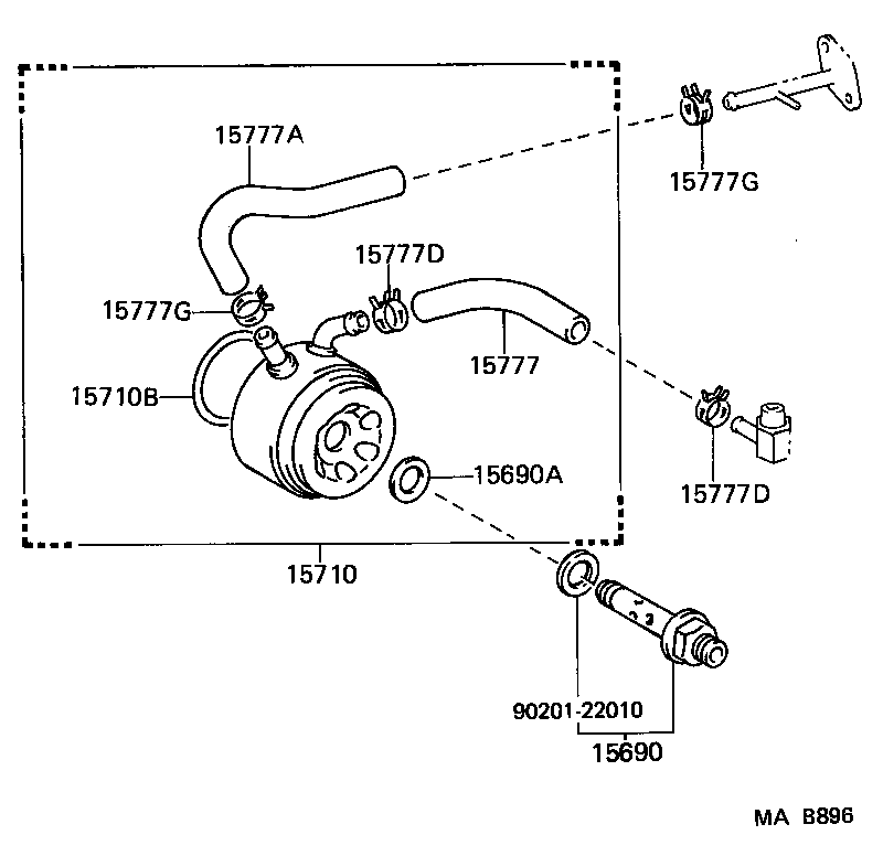  LAND CRUISER 70 |  ENGINE OIL COOLER