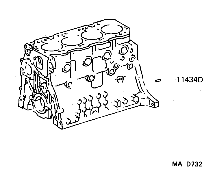  LAND CRUISER 70 |  CYLINDER BLOCK