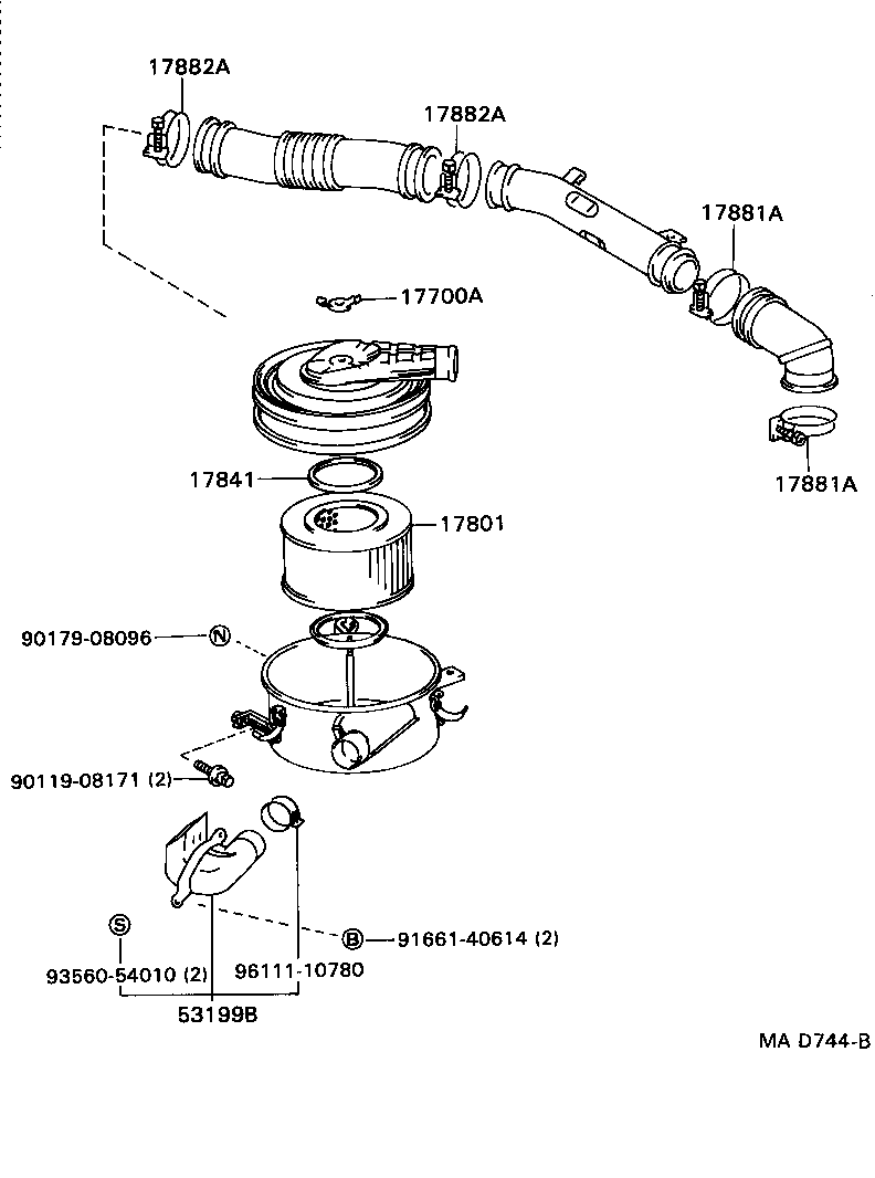  LAND CRUISER 70 |  AIR CLEANER