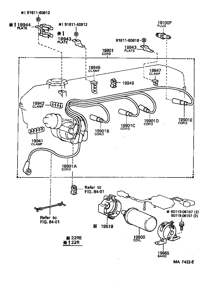  LAND CRUISER 70 |  IGNITION COIL SPARK PLUG