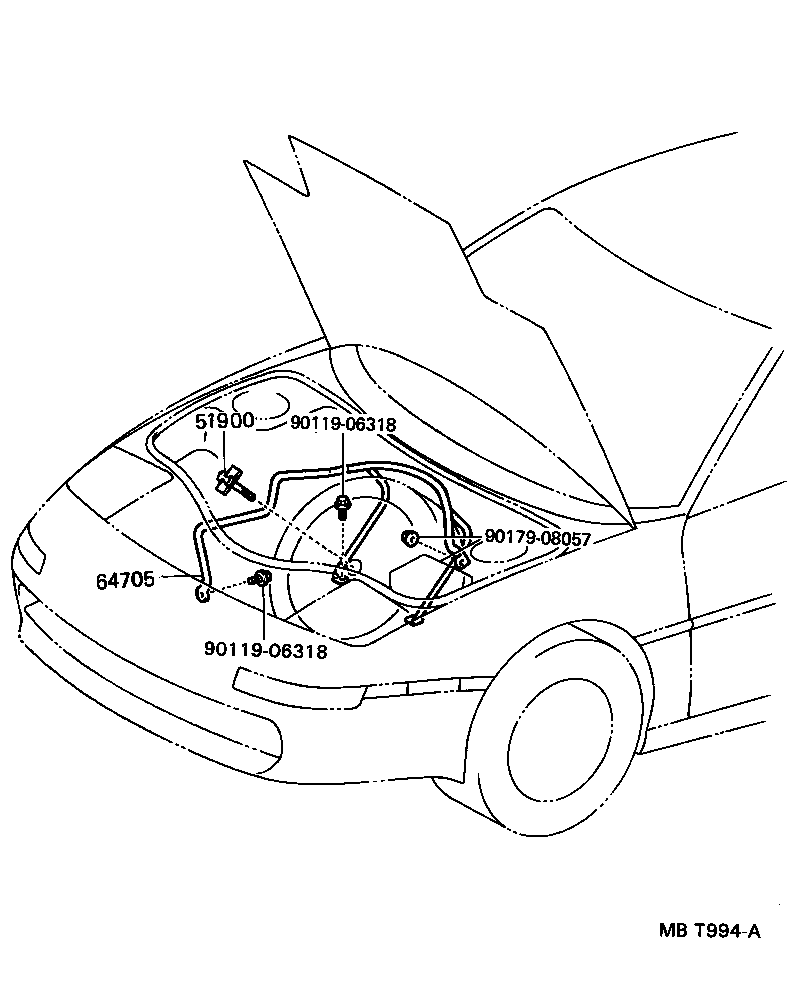  MR2 |  SPARE WHEEL CARRIER