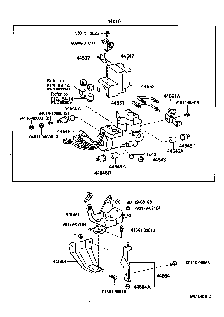  MR2 |  BRAKE TUBE CLAMP