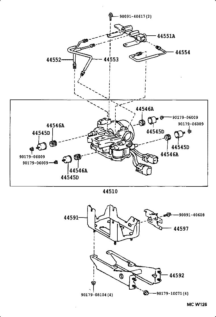  COASTER |  BRAKE TUBE CLAMP