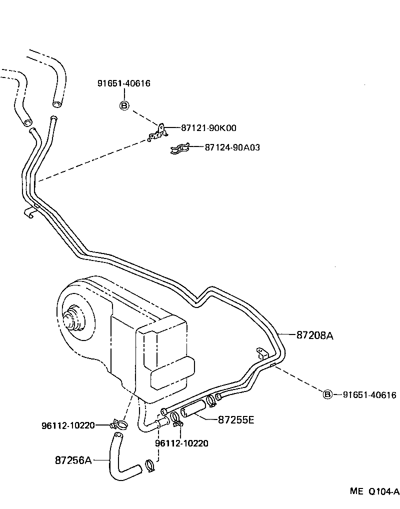  LAND CRUISER 70 |  HEATING AIR CONDITIONING WATER PIPING