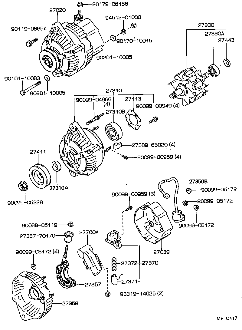  LAND CRUISER 70 |  ALTERNATOR