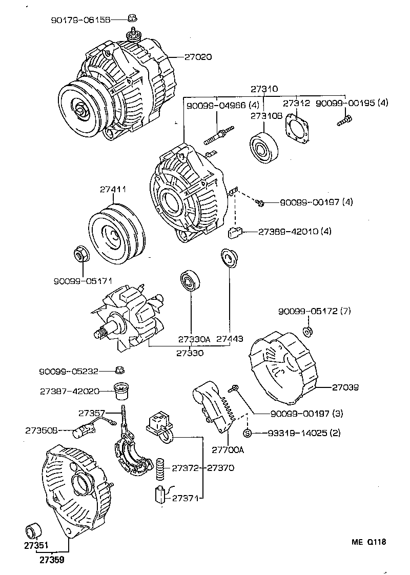  LAND CRUISER 70 |  ALTERNATOR