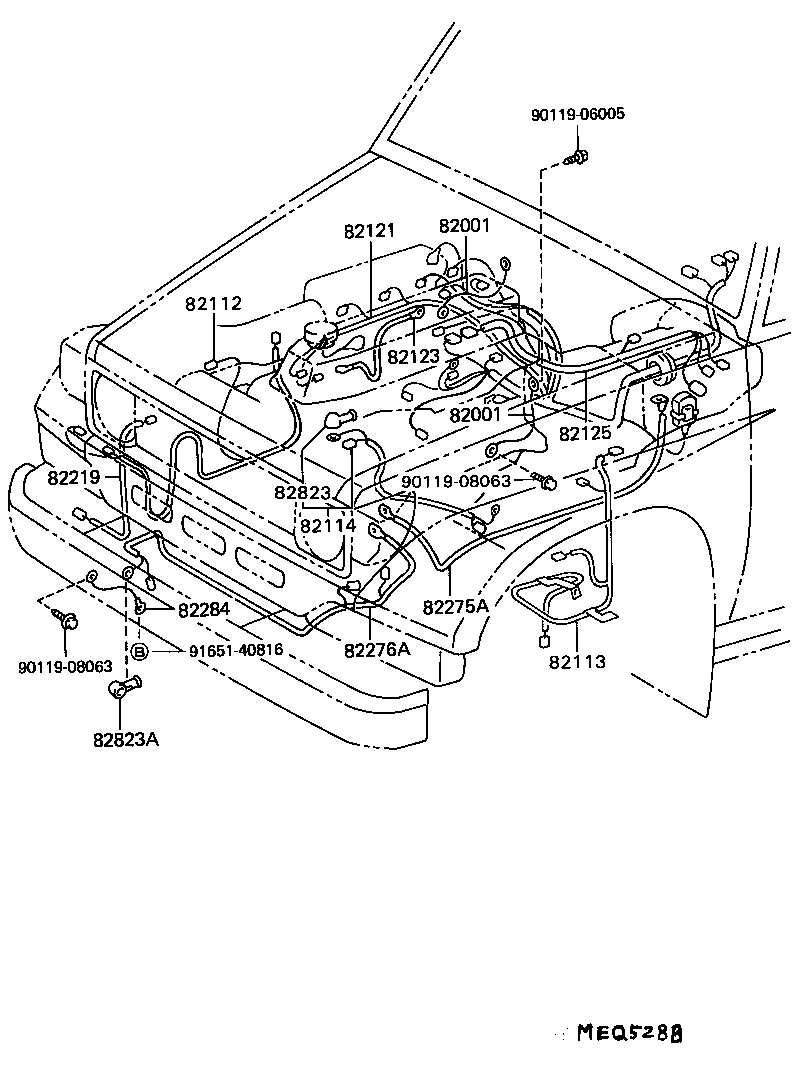  LAND CRUISER 70 |  WIRING CLAMP