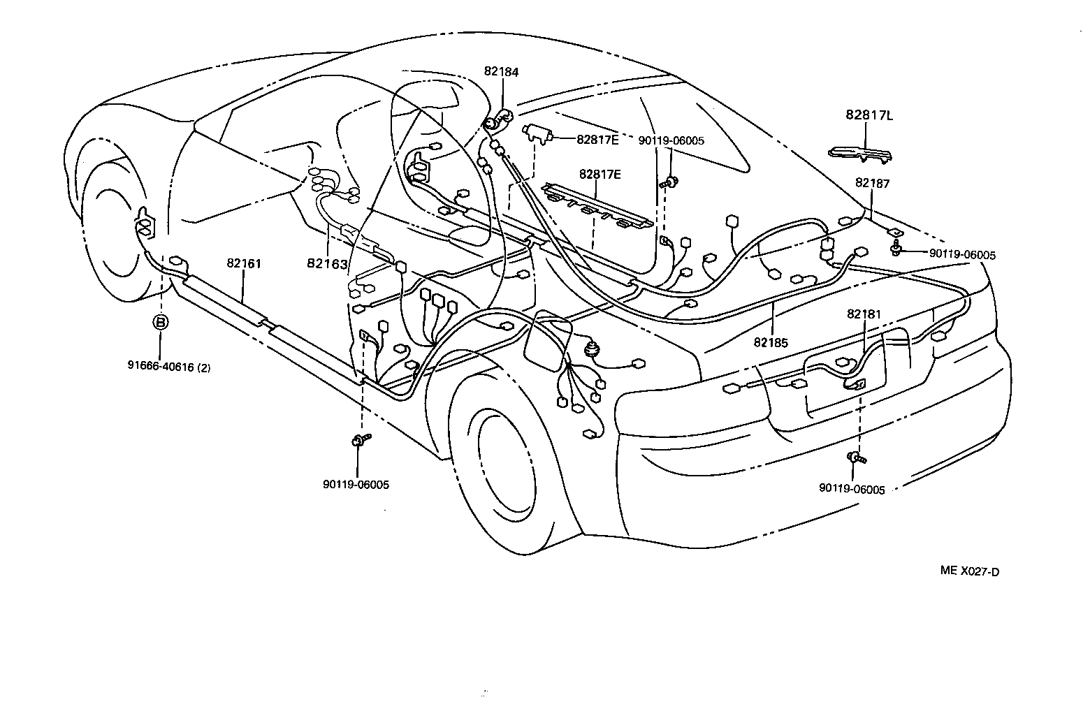  CELICA |  WIRING CLAMP