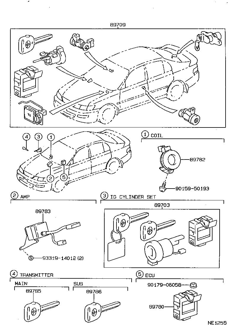  CELICA |  ANTI THEFT DEVICE