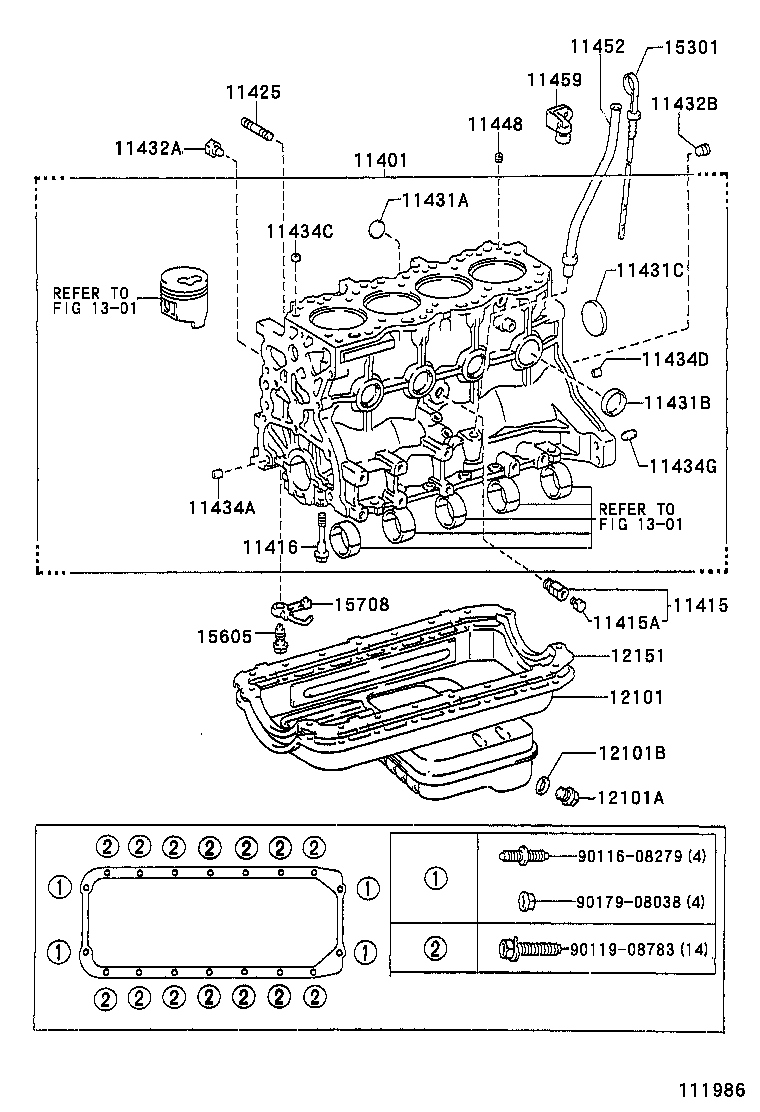  HIACE VAN COMUTER |  CYLINDER BLOCK