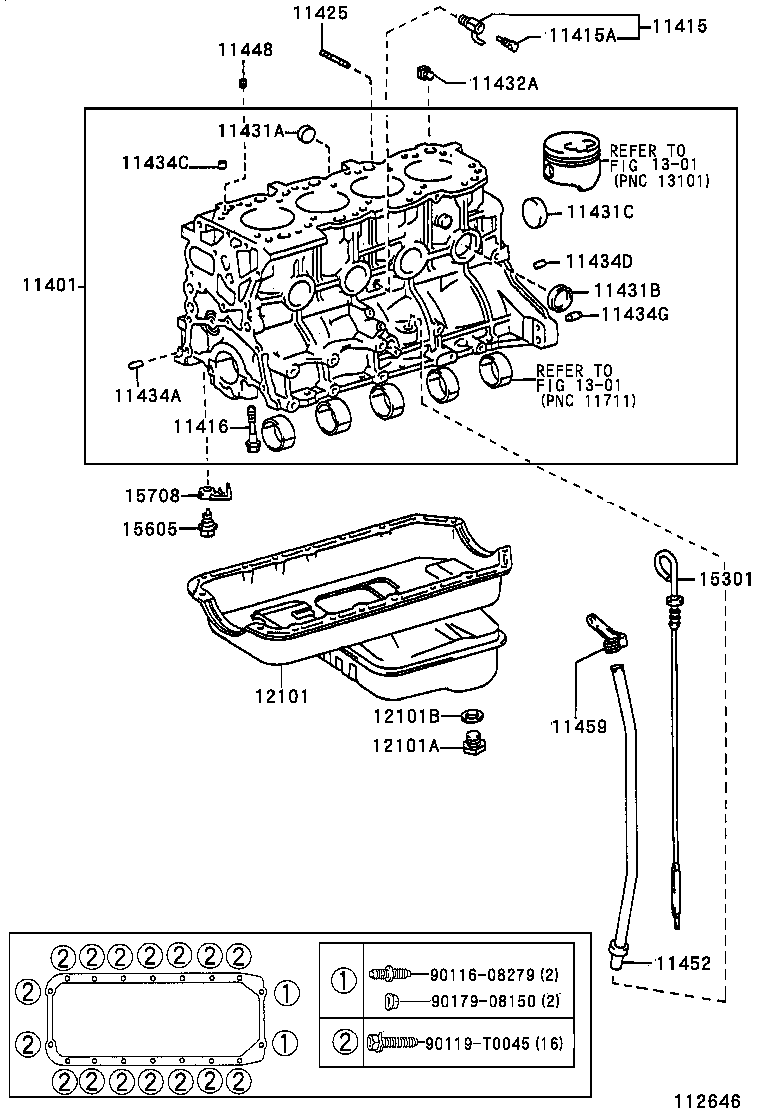  HIACE VAN COMUTER |  CYLINDER BLOCK