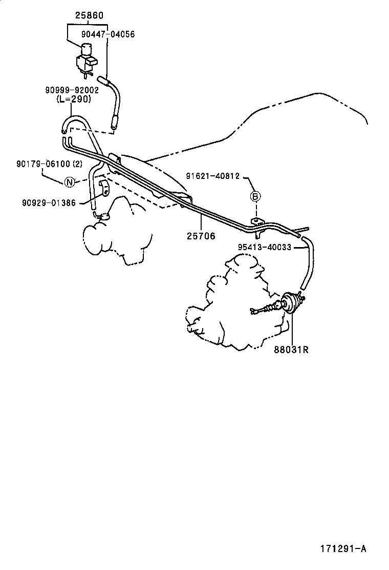  HILUX |  VACUUM PIPING