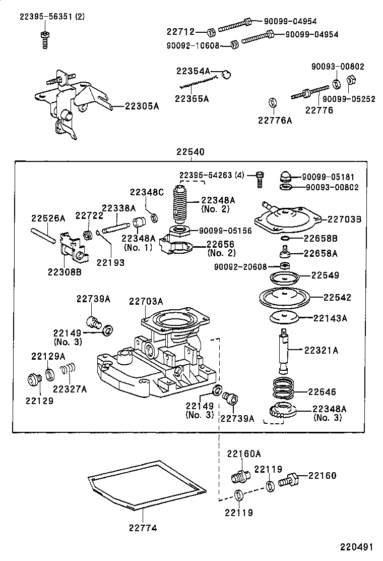  AVENSIS |  INJECTION PUMP BODY