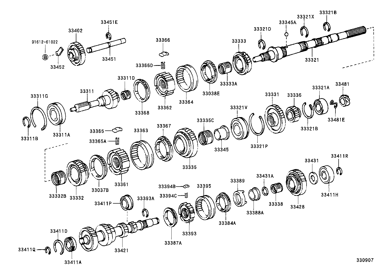  4RUNNER |  TRANSMISSION GEAR MTM