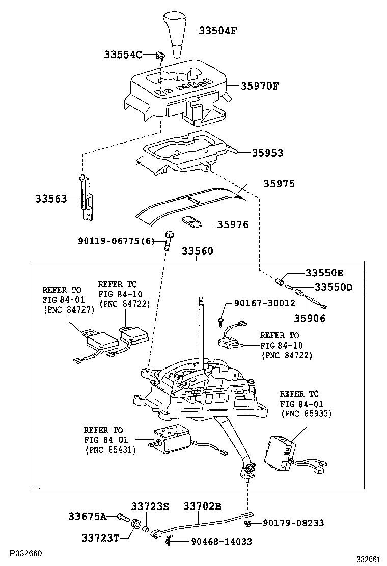  LAND CRUISER 100 |  SHIFT LEVER RETAINER