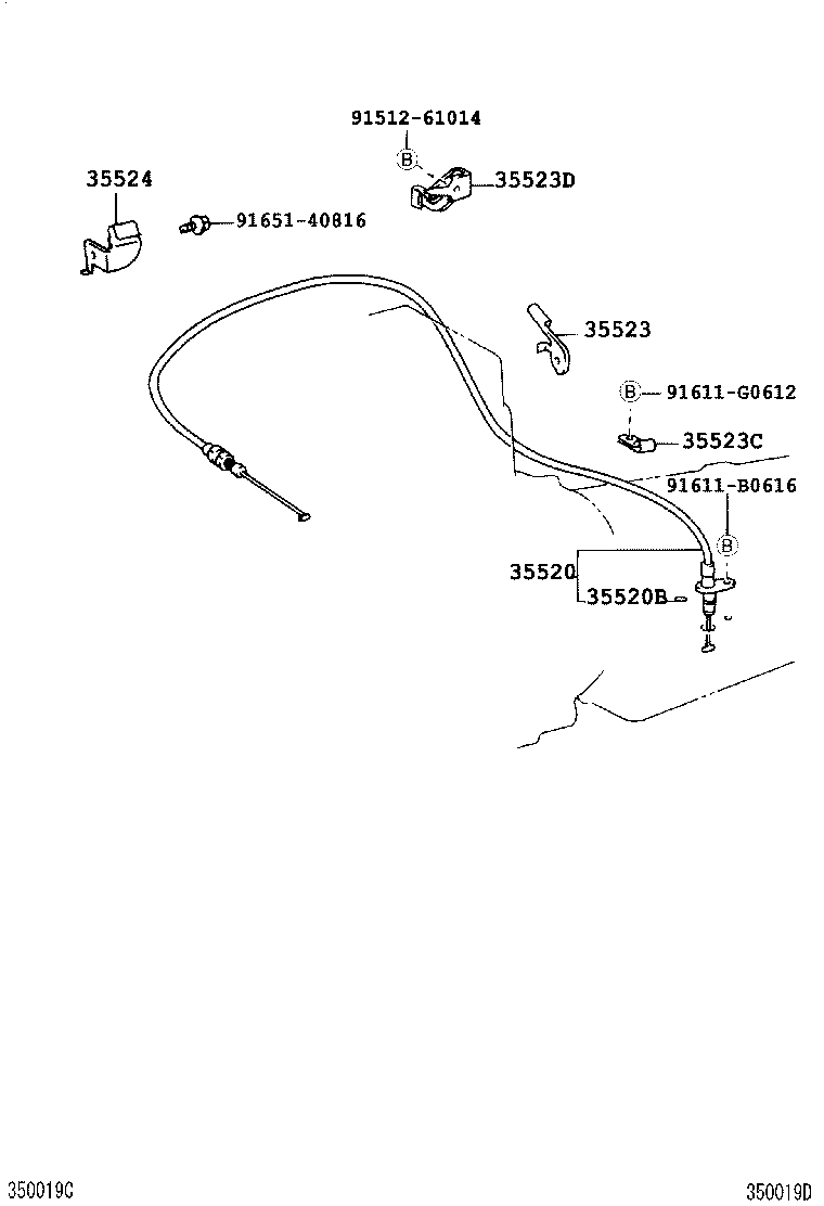  LAND CRUISER 90 |  THROTTLE LINK VALVE LEVER ATM